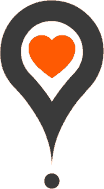 a question mark with a heart in the middle