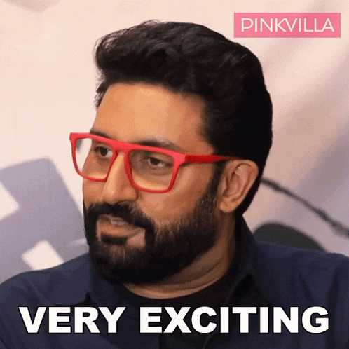 Very Exciting Abhishek Bachchan GIF - Very Exciting Abhishek Bachchan Pinkvilla GIFs