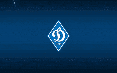 a lightning bolt strikes behind a diamond shaped logo that says kiev