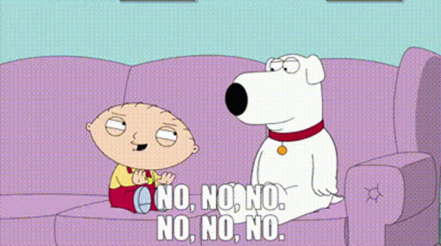 Family Guy Stewie Griffin GIF - Family Guy Stewie Griffin No No No No No No GIFs