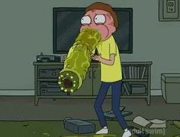 Morty Facehugger GIF - Morty Facehugger Mouth GIFs