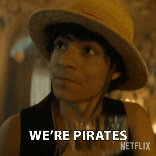 we%27re-pirates-luffy.gif