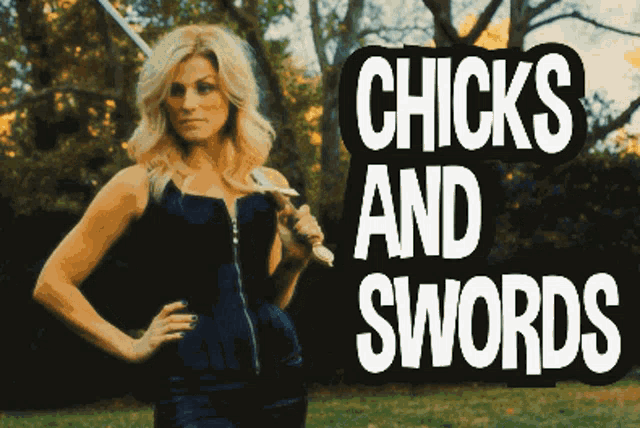 Chicks And Swords Chick GIF - Chicks And Swords Chick Sword GIFs