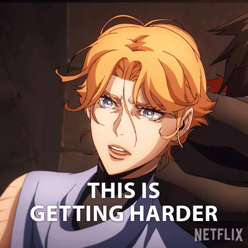 This Is Getting Harder Sypha Belnades GIF - This Is Getting Harder Sypha Belnades Castlevania GIFs