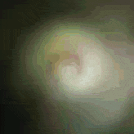 a dark background with a swirl in the center