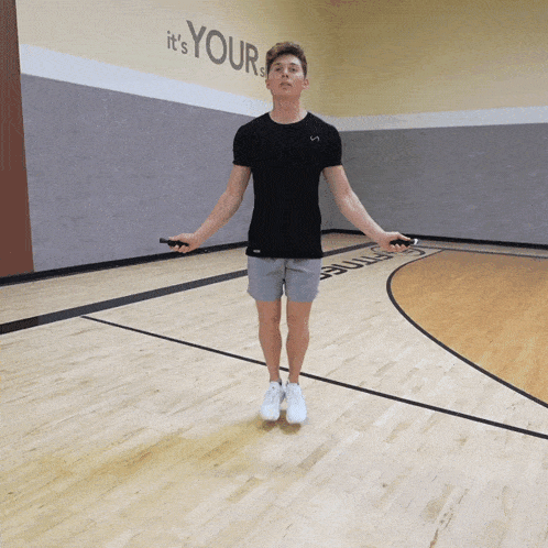 Jumping Rope Brandon William GIF - Jumping Rope Brandon William Workout GIFs