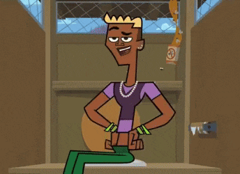 a cartoon character with a crown on her head .