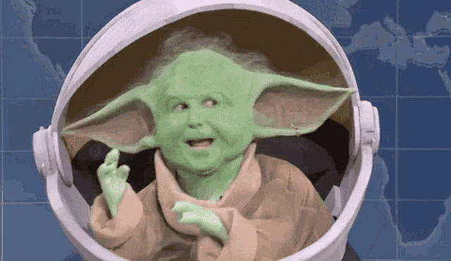 Yoda Astronauta GIF - Yoda Astronauta GIFs