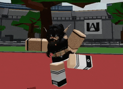 a girl in a video game is dancing in front of a sign that says " a "