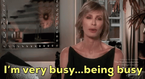 Carole Busy Being Busy GIF - Carole Busy Being Busy Busy GIFs