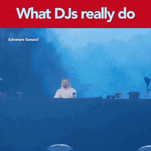 a poster that says what dj 's really do on it
