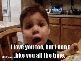 Love You Too GIF - Children Love You Dont Like You GIFs