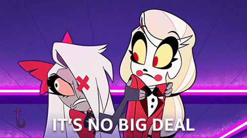 It'S No Big Deal Charlie Morningstar GIF - It'S No Big Deal Charlie Morningstar Hazbin Hotel GIFs