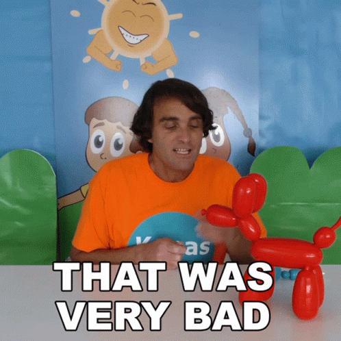 That Was Very Bad Mark Chernesky GIF - That Was Very Bad Mark Chernesky Konas2002 GIFs