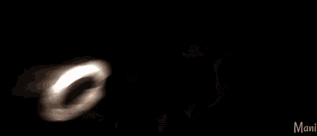 a black and white photo with the word mani on the bottom right