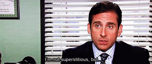 Michael Scott The Office GIF - Michael Scott The Office Superstitious GIFs