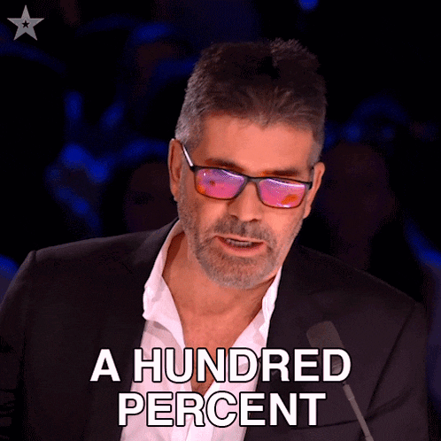 A Hundred Percent Yes Simon Cowell GIF - A Hundred Percent Yes Simon Cowell Britain'S Got Talent GIFs