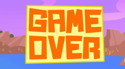 Johnny Test Game Over GIF - Johnny Test Game Over Video Game GIFs