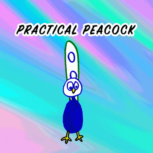 Practical Peacock Veefriends GIF - Practical Peacock Veefriends Realistic GIFs