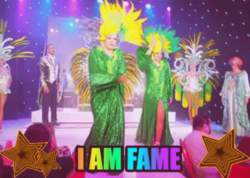 Fame I Am Fame GIF - Fame I Am Fame Staring GIFs