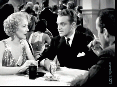 James Cagney Shut Up GIF - James Cagney Shut Up Gladys George GIFs