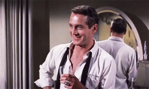 Paul Newman Laugh GIF - Paul Newman Laugh Suave GIFs