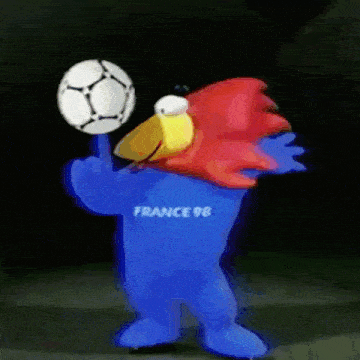 Footix France 1998 GIF - Footix France 1998 France 98 GIFs