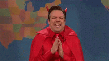The Devil - Evil Laugh GIF - Devil Jason Sudeikis Saturday Night Live GIFs