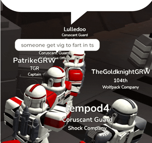 someone get vig to fart in ts written on a speech bubble