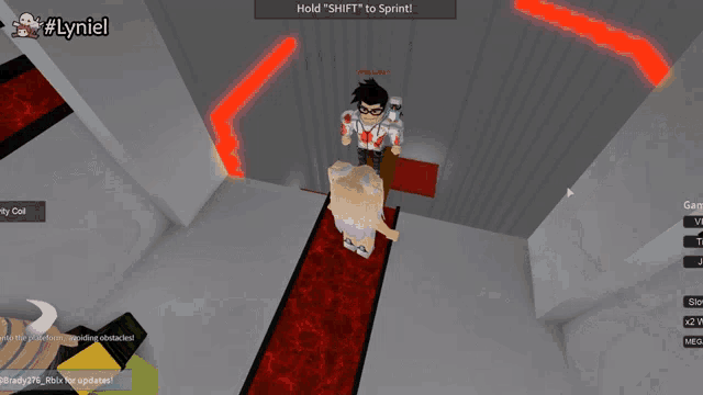 a screenshot of a video game with #lyniel written on the top left