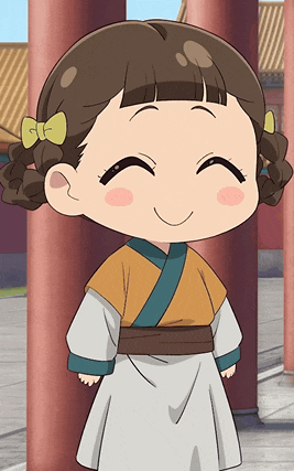a little girl with braids and a bow in her hair