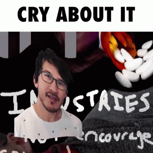 Markiplier Cry About It GIF - Markiplier Cry About It Stretch GIFs