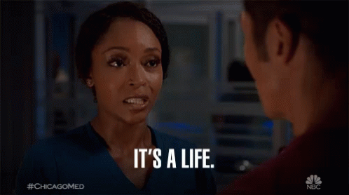 Its A Life We Have To Protect It Nurse GIF - Its A Life We Have To Protect It Its A Life Life GIFs