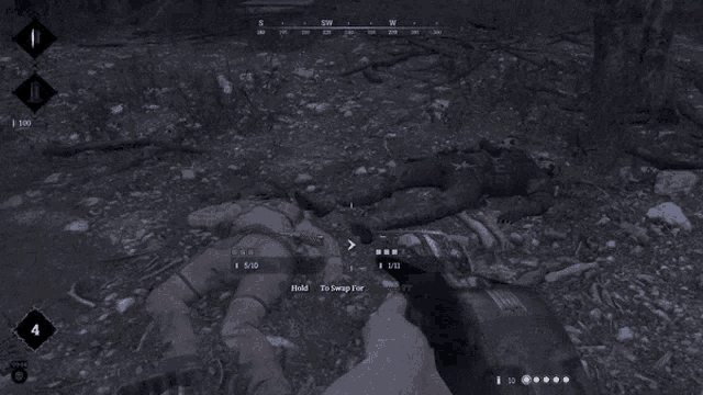 a screenshot of a video game with the number 4 on the bottom
