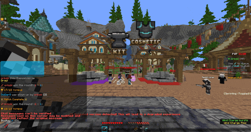 a screenshot of a cosmetic kit game