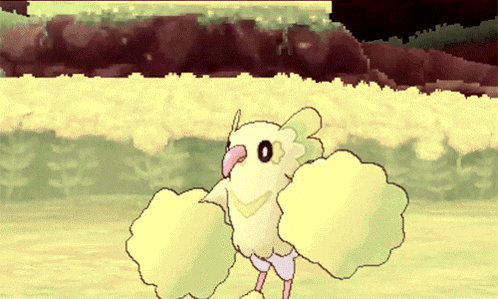 a cartoon drawing of a bird with a pink beak