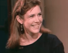 Carrie Fisher GIF - Carrie Fisher Young Not GIFs