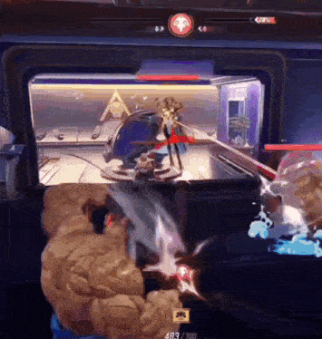 a screenshot of a video game with the number 483/700 on the bottom right