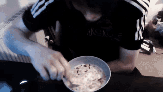 Cereal Eating GIF
