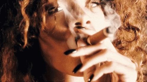 Rihanna Smoking GIF - Rihanna Smoking Smoke GIFs