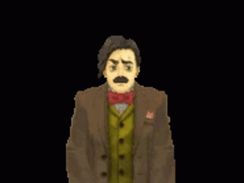 Soseki Natsume Angry GIF - Soseki Natsume Angry Ace Attorney GIFs