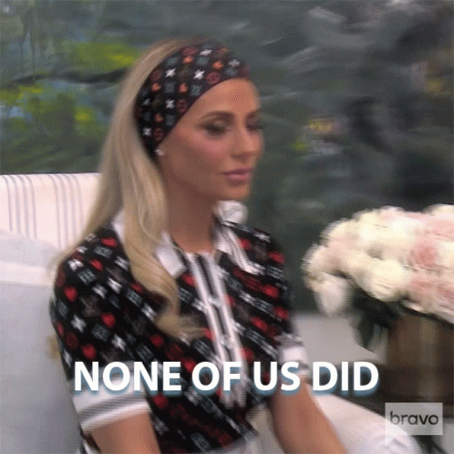 None Of Us Did Real Housewives Of Beverly Hills GIF - None Of Us Did Real Housewives Of Beverly Hills Nobody Did GIFs