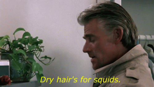 Trancers Dry Hair GIF - Trancers Dry Hair Squids GIFs