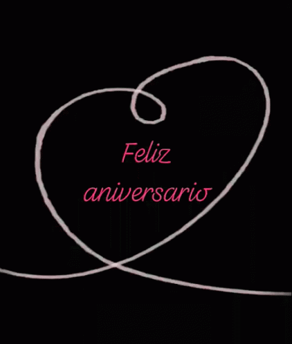 Feliz Aniversario Amor GIF - Feliz Aniversario Amor Heart GIFs