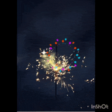 a colorful firework display with the words selamat datang