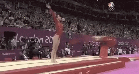 Olympics Acrobats GIF - Olympics Acrobats Gymnast GIFs