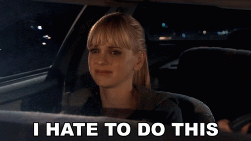 I Hate To Do This Christy Plunkett GIF - I Hate To Do This Christy Plunkett Anna Faris GIFs