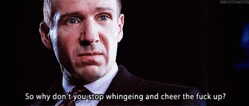 Ralph Fiennes Whining GIF - Ralph Fiennes Whining Whine GIFs