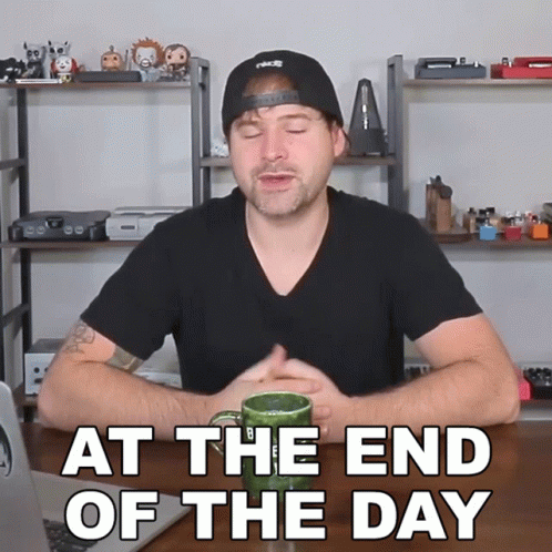 At The End Of The Day Jared Dines GIF - At The End Of The Day Jared Dines In The End GIFs