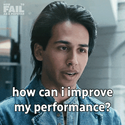 How Can I Improve My Performance Vivek GIF - How Can I Improve My Performance Vivek How To Fail As A Popstar GIFs